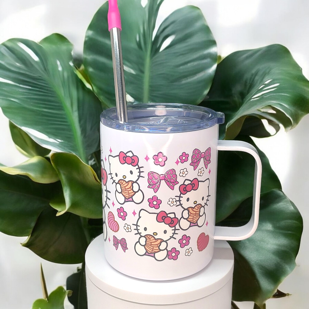12oz Stainless Steel Mug "HK"