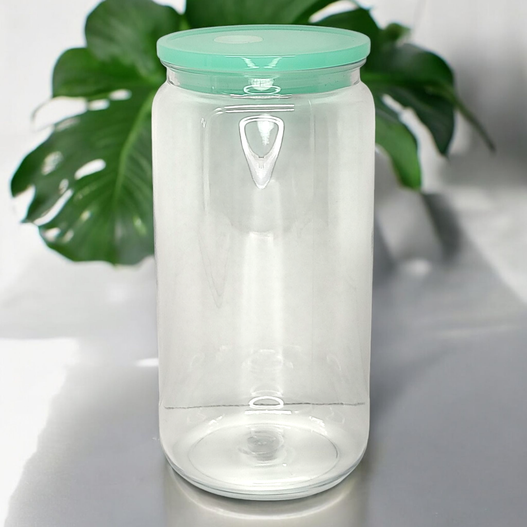 16oz Clear Glass Cup