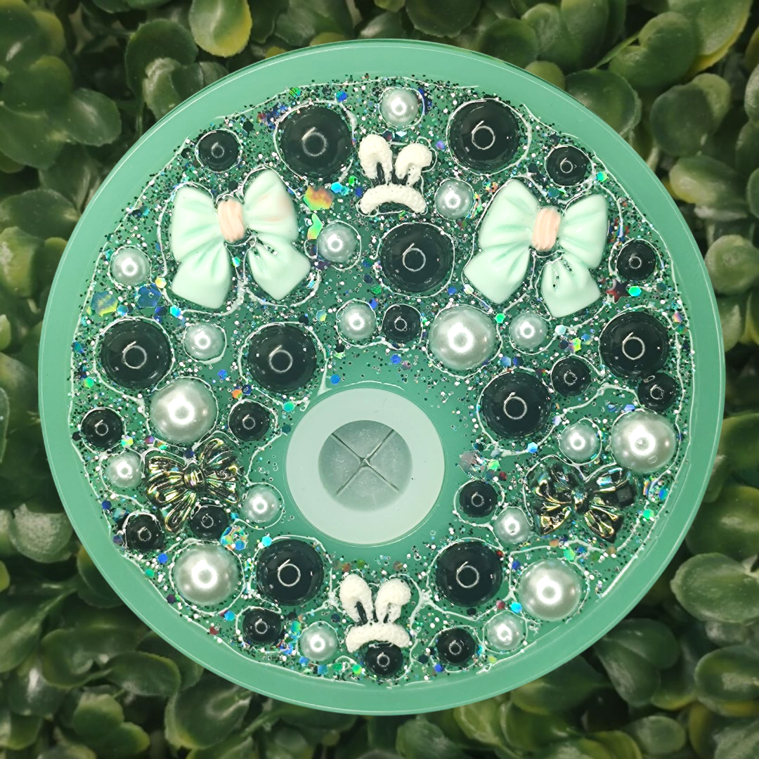 16oz Frosted Glass Cup "You Are Stronger Than The Storm"