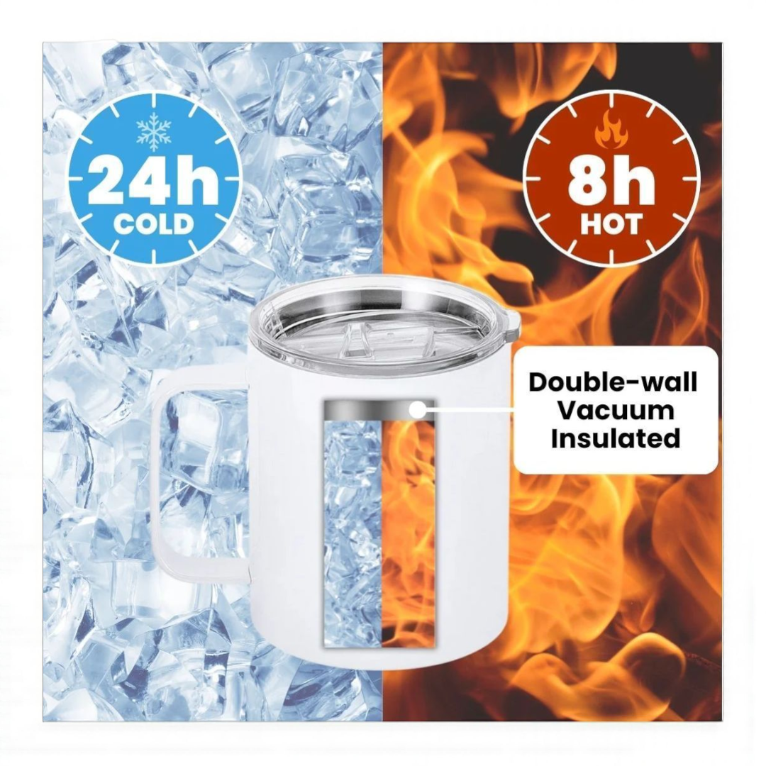 12oz Stainless Steel Mug