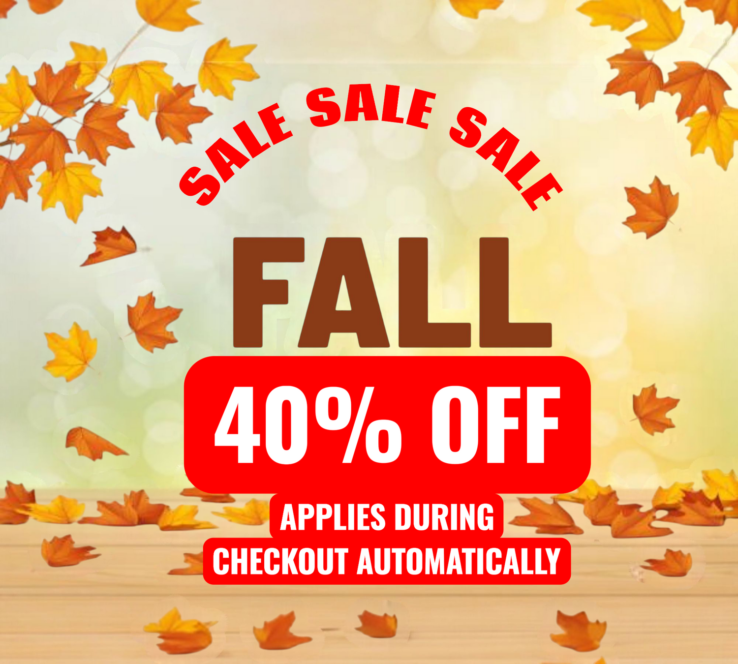 FALL COLLECTION 40% OFF