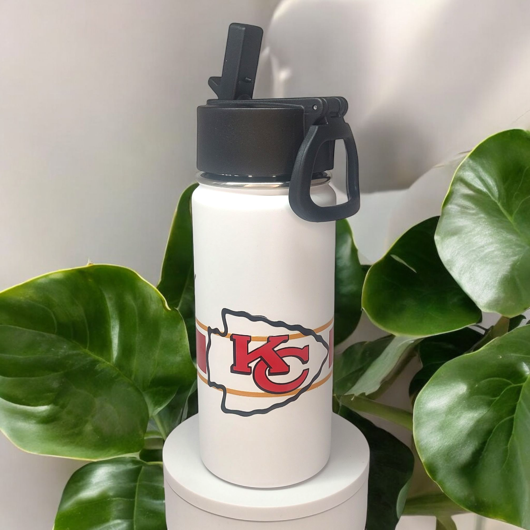 16oz Sport Stainless Steel Tumbler "Chiefs"