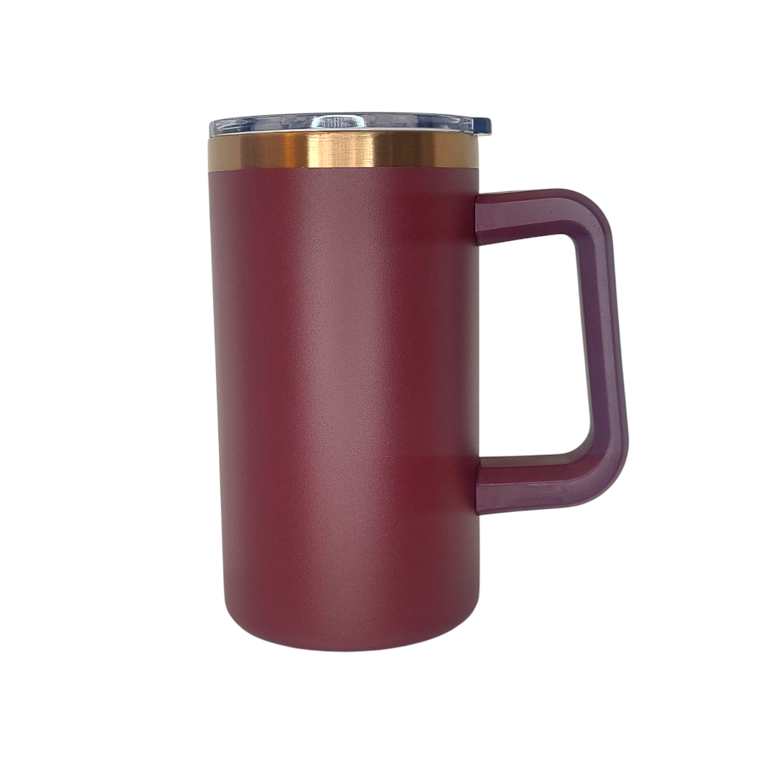 20oz Stainless Steel Coffee Mug with Handle