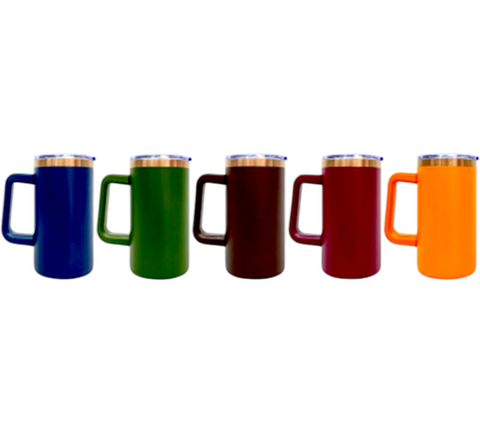 20oz Stainless Steel Coffee Mug with Handle