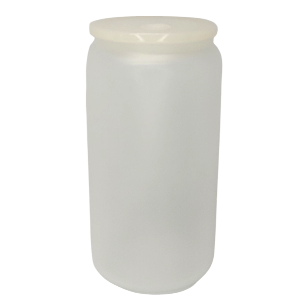 16oz Frosted Glass Cup.