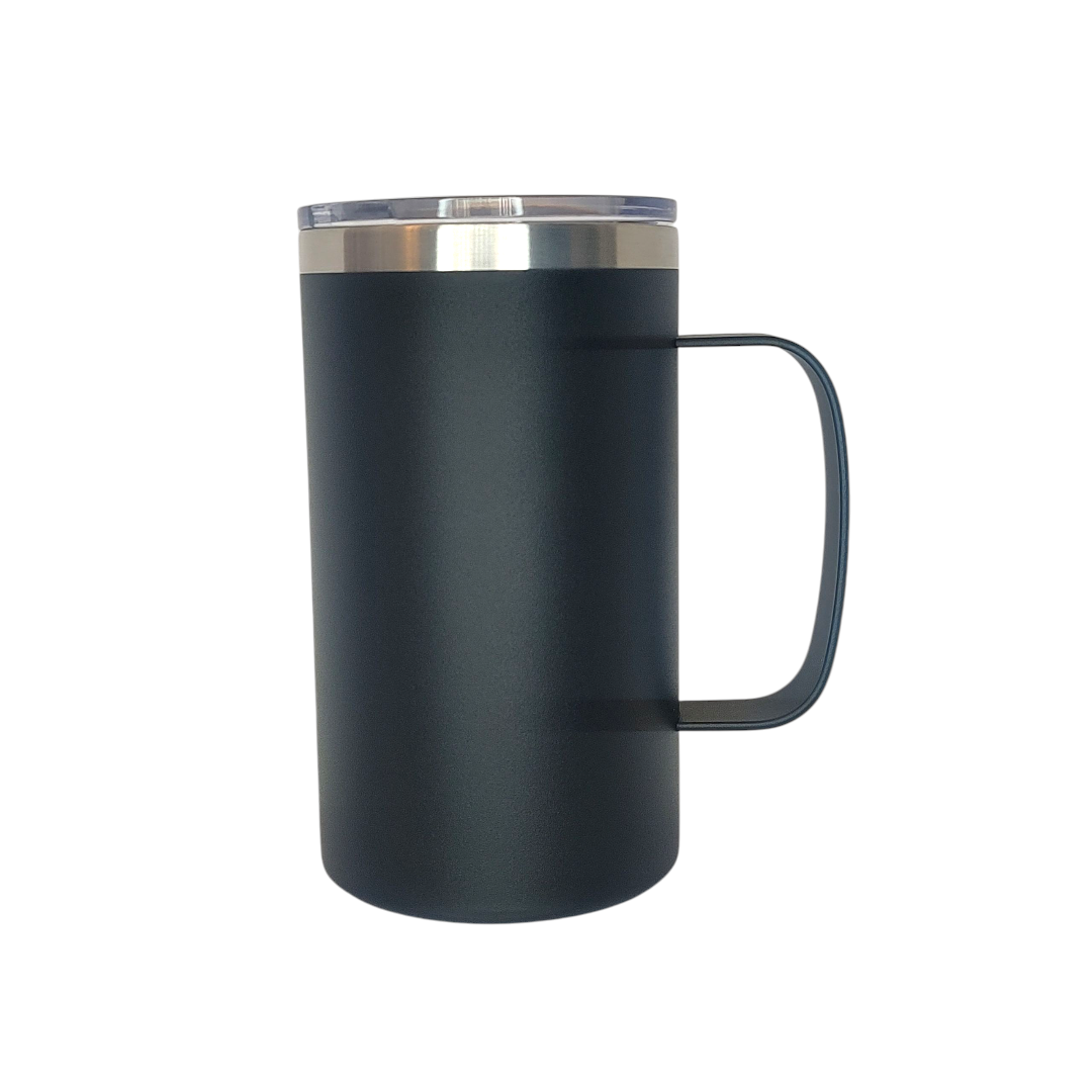 20oz Stainless Steel Coffee Mug with Handle