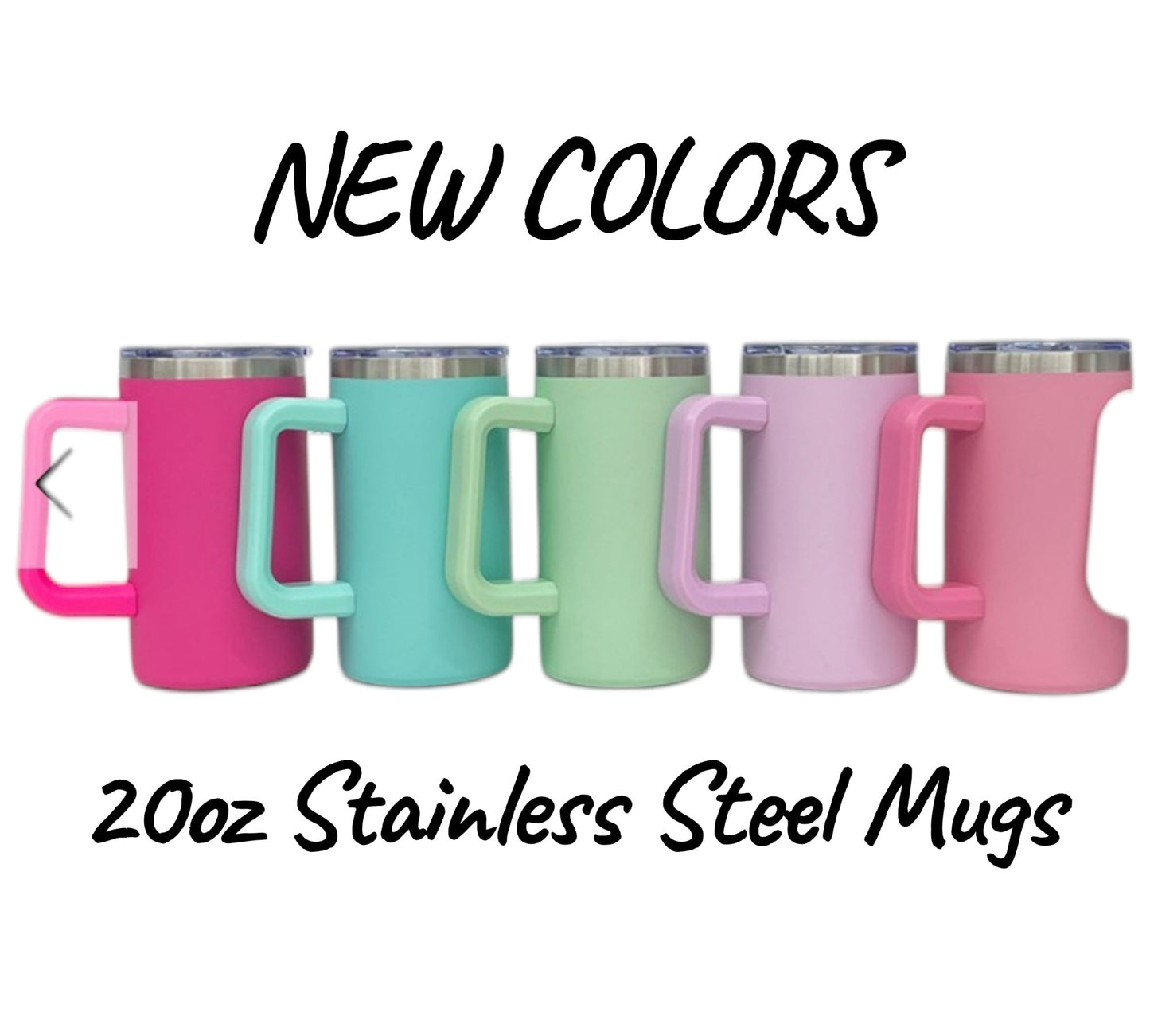 NEW 20oz Stainless Steel Mug