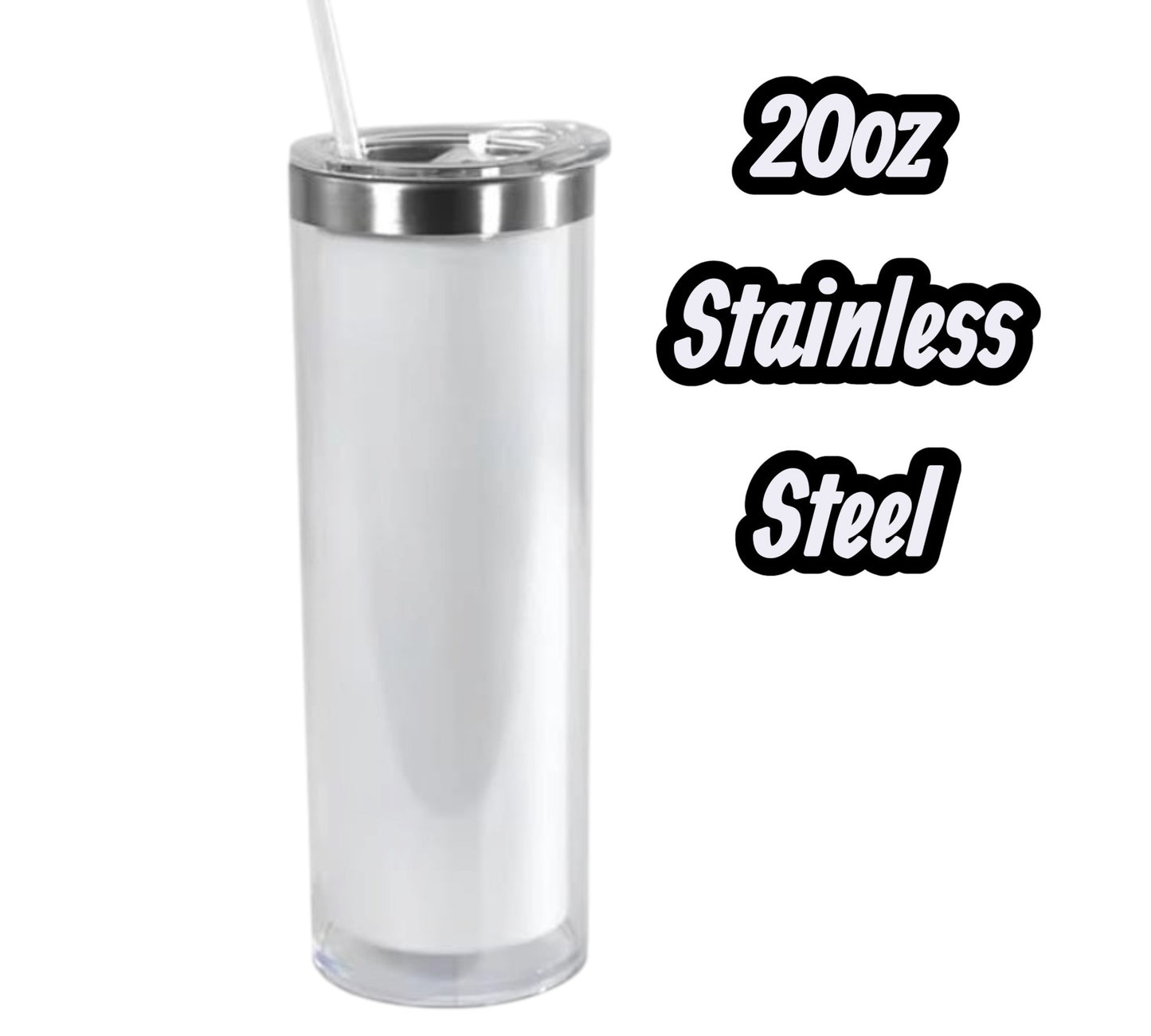 20oz Stainless Steel Snowglobe