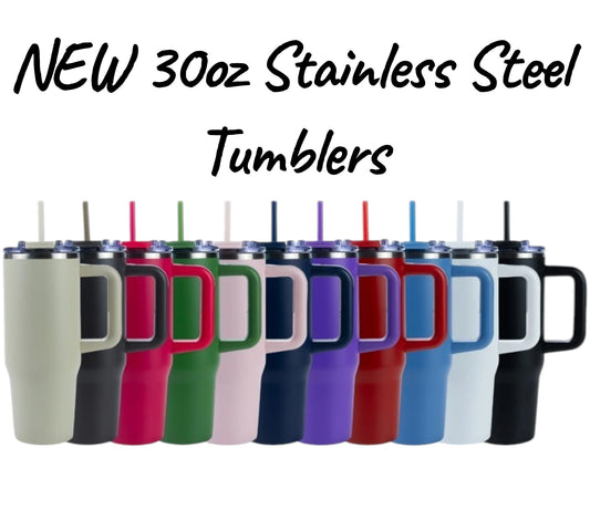 NEW 30oz Stainless Steel Tumbler