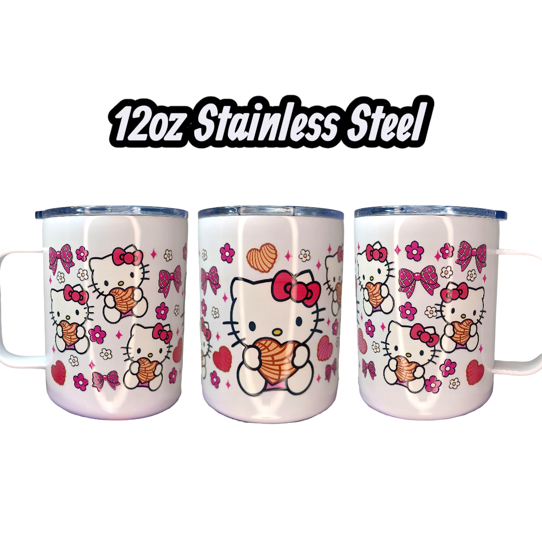 12oz Stainless Steel Mug "HK"