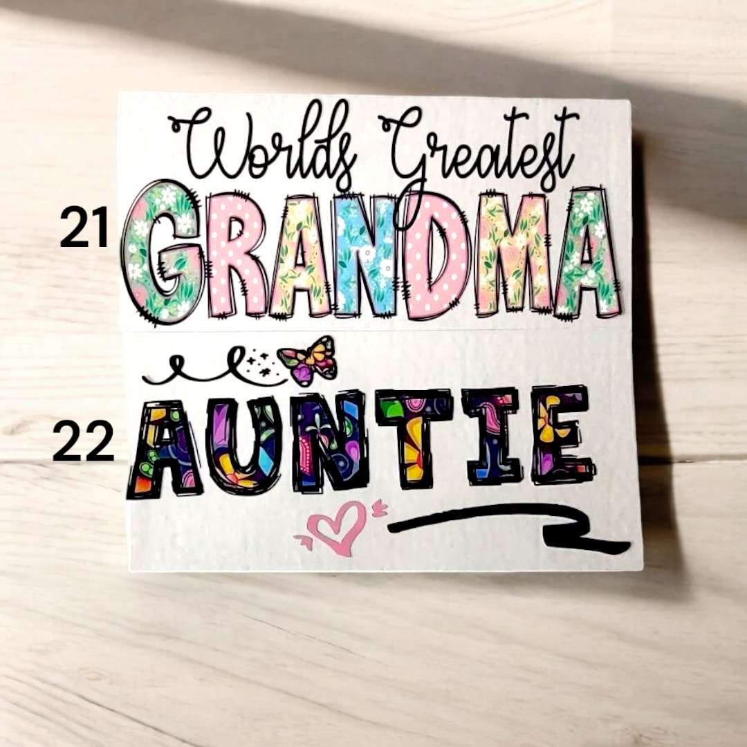 GRANDMA & AUNTIE