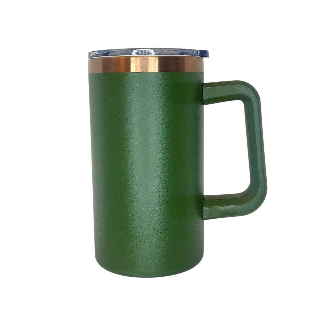 20oz Stainless Steel Coffee Mug with Handle