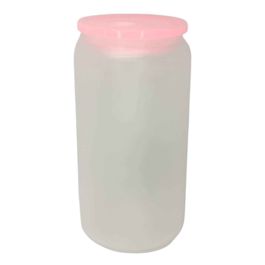 16oz Frosted Glass Cup.