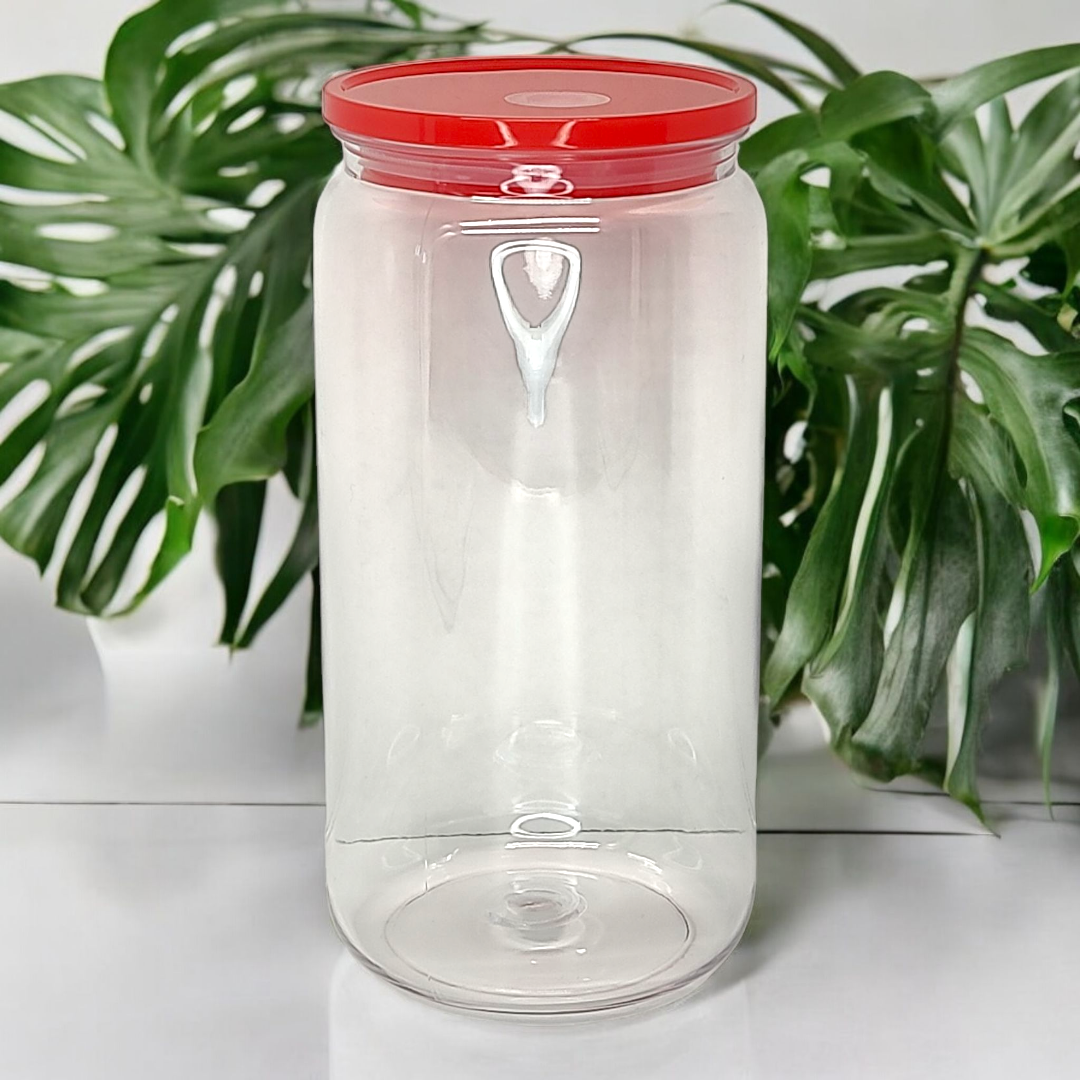 16oz Clear Glass Cup