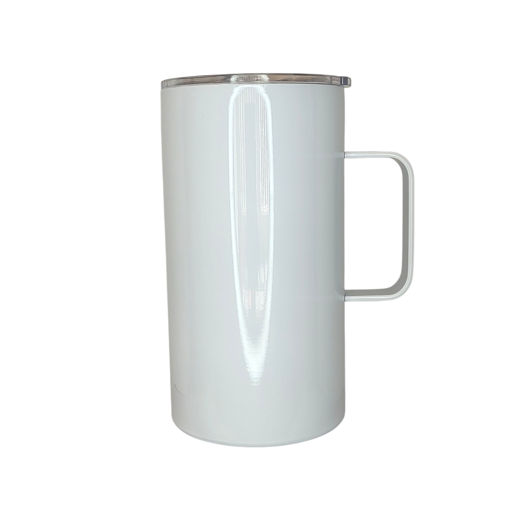 20oz Stainless Steel Coffee Mug with Handle